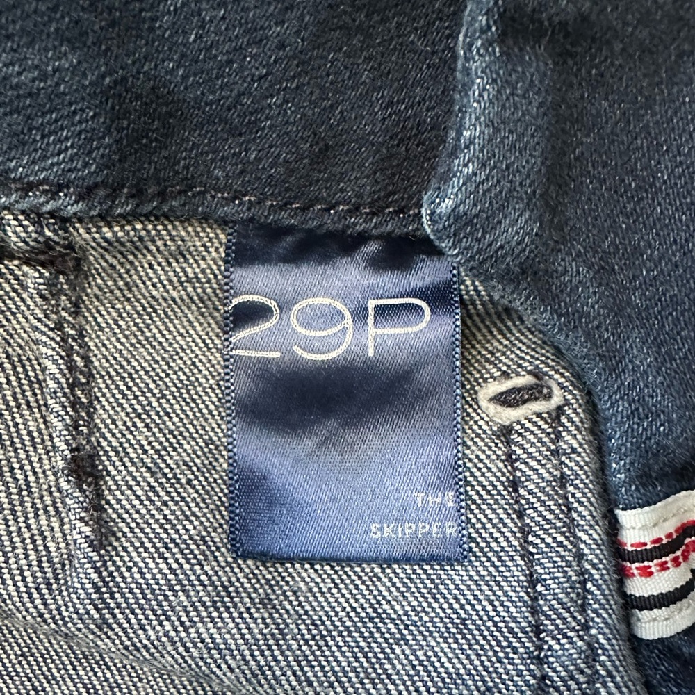 Anthropologie Pilcro The Skipper High-Rise Crop Wide-Leg Jeans - Picture 6 of 7